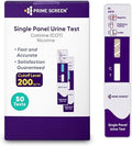 Prime Screen Nicotine Tobacco Cotinine Urine Test Kit by Prime+Screen