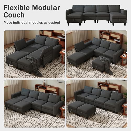 110" Modular Sectional Sofa - Image 3