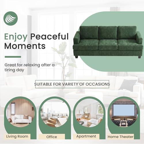Fiona's magic 6 Seats Couch Set, 2 Piece Set Comfy Sofa, 3 Seater Couch*2 - Image 7