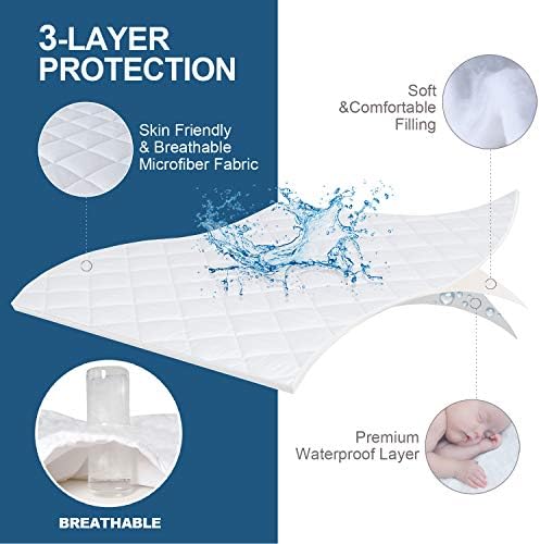 Waterproof Split Top King Mattress Pad Protector - Image 4