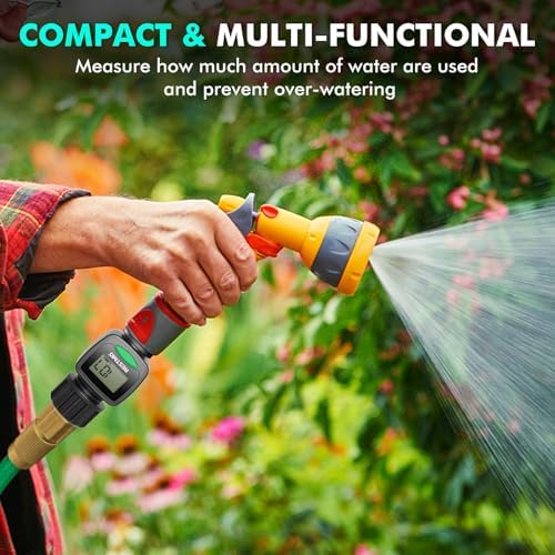 RESTMO Water Flow Meter, Measure Gallon/Liter Consumption and Flow Rate - Image 6