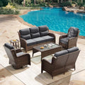 HILLGA Luxury Outdoor Patio Furniture Set by HILLGA