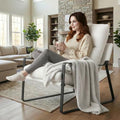 LukeAlon Modern Sherpa Accent Armchair by LukeAlon