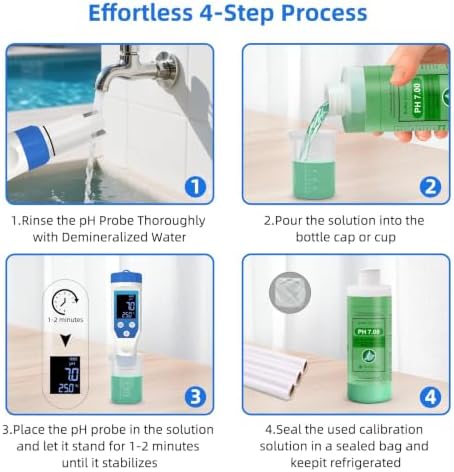 pH Calibration Solution Kit, 4 Pack - Image 5