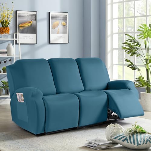TAOCOCO Stretch Recliner Sofa Covers 3 Pieces Couch Covers - Image 7