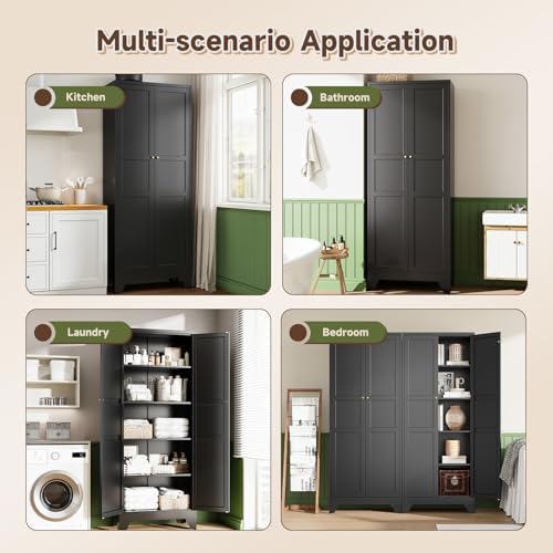 Letaya 75" H Metal Storage Cabinet - Image 5