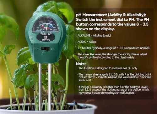 3-in-1 Soil pH Meter - Image 6