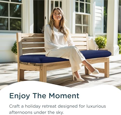 Codi Outdoor Bench Cushion for Patio Furniture - Image 5