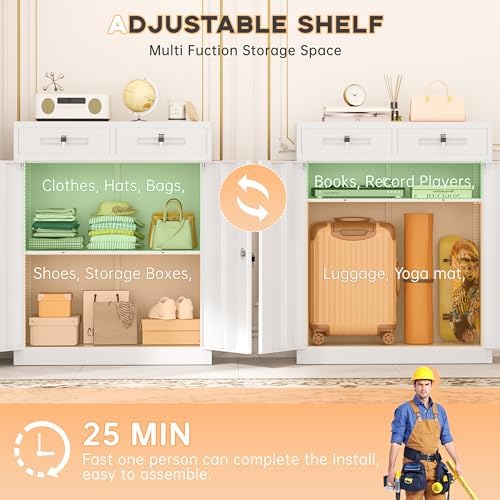 INTERGREAT Metal Garage Storage Cabinets - Image 5