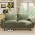 WorthFurni 68" Loveseat Sofa, Comfy Chenille Fabric Couches by WorthFurni