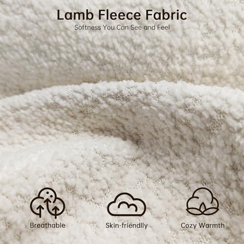 360° Boucle Swivel Accent Chair - Image 6