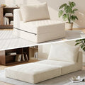 Erament Folding Sofa Bed, Portable Floor Couch Lounge Sofa by Unknown