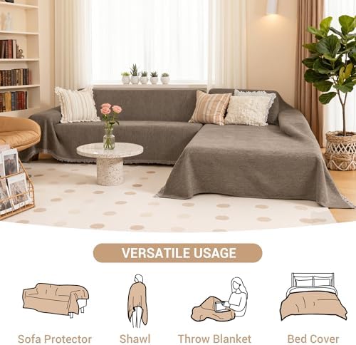 MYSKY HOME L Shape Sectional Couch Cover - Image 2