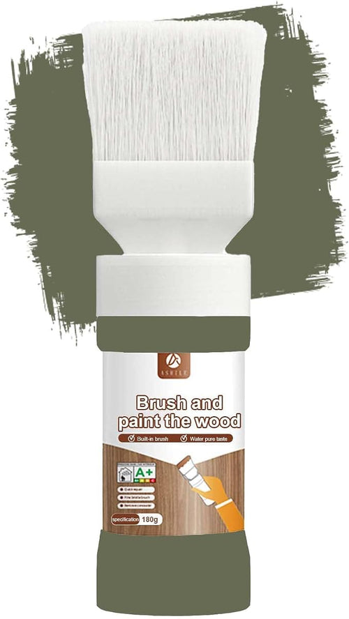 6.35oz Cabinet Paint for Cabinets, Dressers Refinishing, Water Based by Anirun2-in-1PaintBrushRevolution