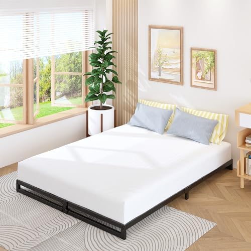 Lutown-Teen 4 Inch Full Size Bed Frame - Image 4