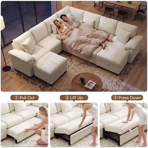 Ihanherry 108" Modular Sectional Sofa - Image 4