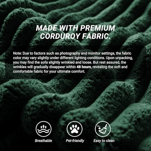 78.8" Futon Sofa Bed with High Back, Boneless Couches - Image 5