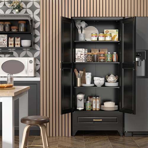 SteeLoong 75" Metal Storage Cabinet - Image 2