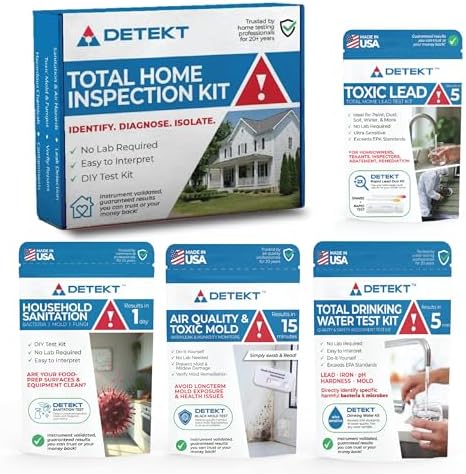Home Inspection Kit by Detekt DIY- Air, Mold & Bacteria by Detekt