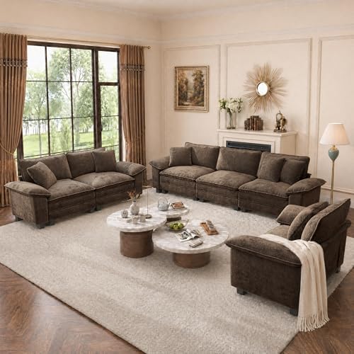 PHI VILLA Modular Sectional Sofa Set by PHIVILLA