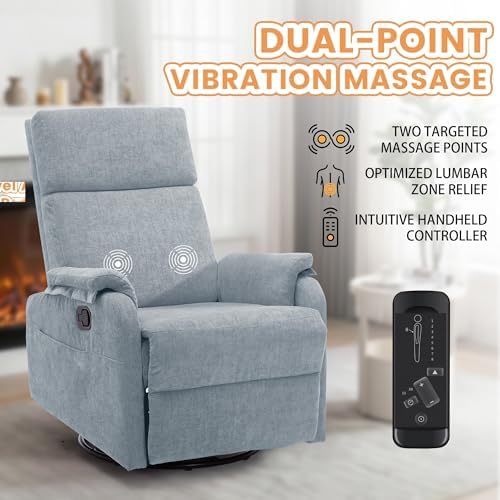 Korser Swivel Rocking Recliner - Image 3