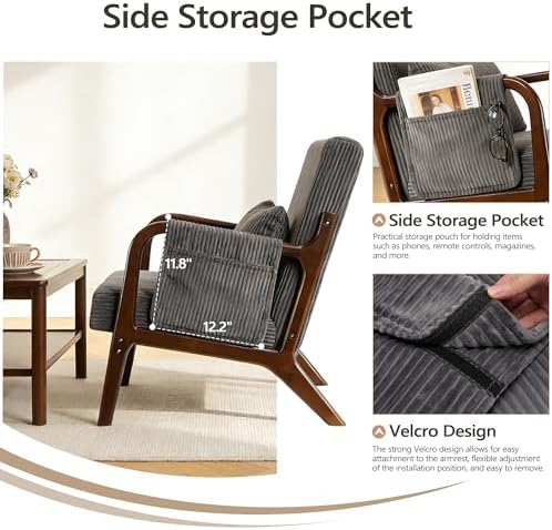 Mid Century Modern Accent Chair - Image 3