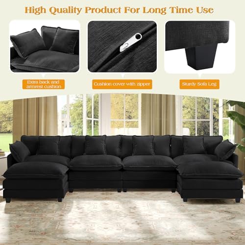 Hanherry Modular Sectional Sofa, Cloud Couch - Image 6