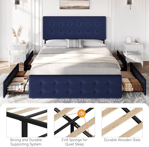 IDEALHOUSE Full Size Bed Frame - Image 6