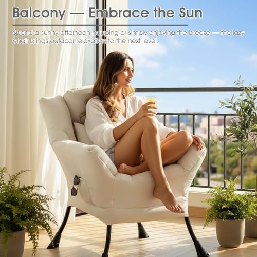 Lazy Chair, Comfy Reading Chair - Image 4