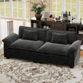 CDCASA 86" Modular Sectional Sofa, Comfy L-Shaped Cloud Couch, 2-Seater by CDCASA