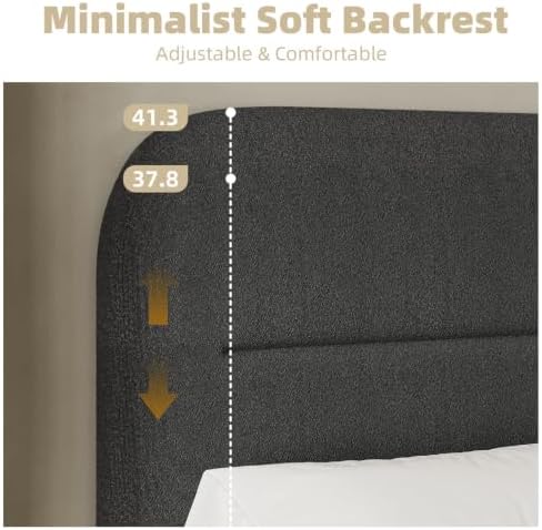 HOMBCK Queen Bed Frame - Image 4