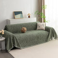 MYSKY HOME Couch Covers for 2 Cushion Couch Sofa, Chenille L Shape Sectional by MYSKYHOME