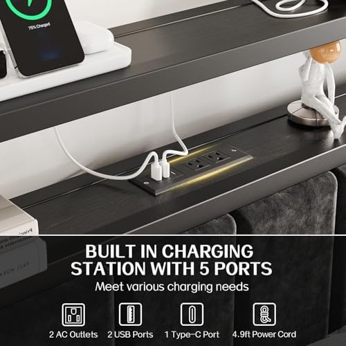 OLEVS Queen Size Bed Frame - Image 4