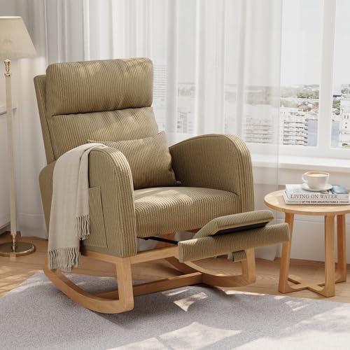 GarveeHome Rocking Chair, Nursery Glider Chair by GarveeHome