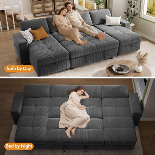 Vipbear Sectional Sleeper Couch - Image 6