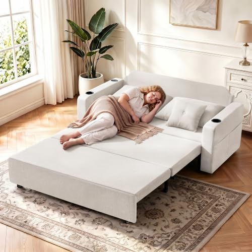 Krcix 3 in 1 Sofa Bed, Loveseat Sleeper - Image 2