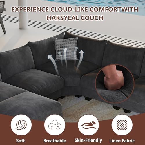 107" L Shaped Sectional Couches - Image 3