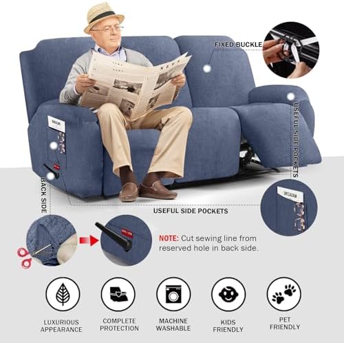 Stretch Recliner Sofa Cover - Image 3