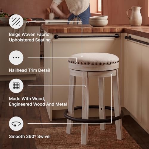 Signature Design by Ashley Valebeck 24 Inch Counter Height Stool - Image 5
