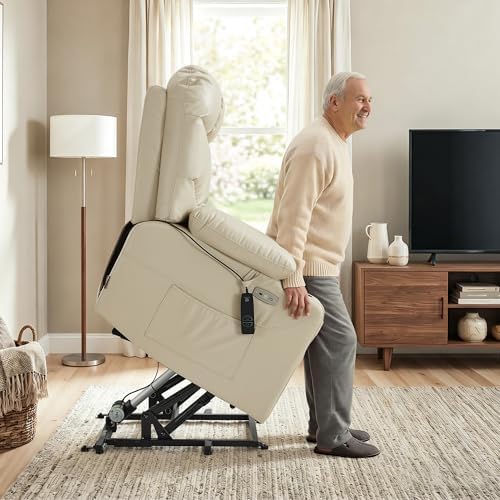 MCombo Power Lift Recliner for Elderly, Leather R7289 - Image 2