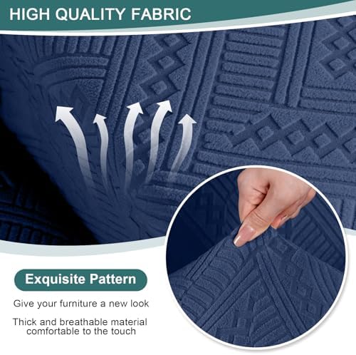 Ruaozz Stretch Loveseat Recliner Cover - Image 3