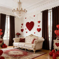 SMILETIME Brown Velvet Curtains 52"x96" Grommet 4 Panels by SMILETIME