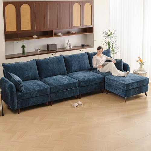 Rexulqo 135'' Modular Sectional Sofa by REXULQO