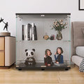 LFT HUIMEI2Y 2-Tier Glass Display Cabinet by LFTHUIMEI2Y