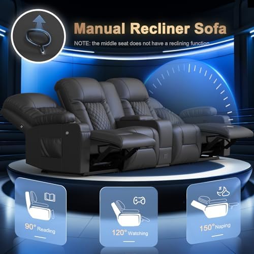 Recliner Sofa, Home Theater Seating - Image 5