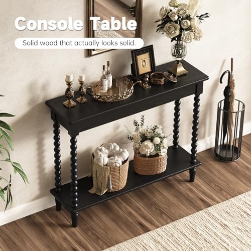 45" Narrow Entryway Table with Storage Shelf, 5 Min Assembly - Image 3