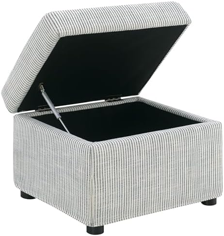 Coaster Winter Living Room Upholstered Storage Ottoman - Image 5