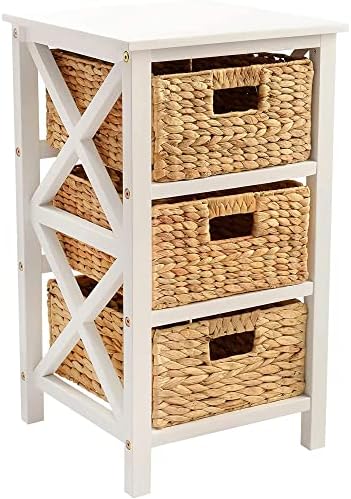 eHemco 3 Tier X-Side End Table by eHemco