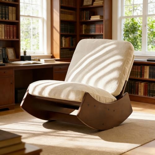 Armless Rocking Lounge Chair, Upholstered Glider Chair by Outdoorchairs