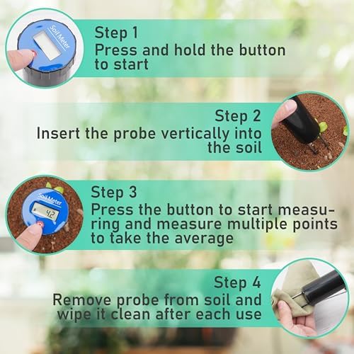 LUVCOSY Digital Soil pH Meter, Industrial Grade Soil pH Tester - Image 4